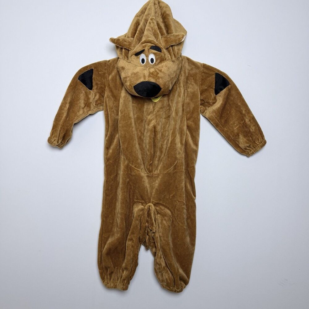 Rubies Scooby Doo Costume 12-18 Months Baby Toddler Plush Hooded Halloween